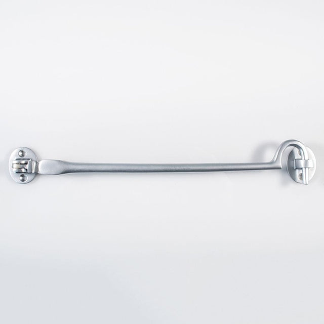 Carlisle Brass Accessories Satin Chrome / Cabin Hooks / 12" / 300mm Carlisle Brass - Silent Pattern Cabin Hook 300mm - Satin Chrome