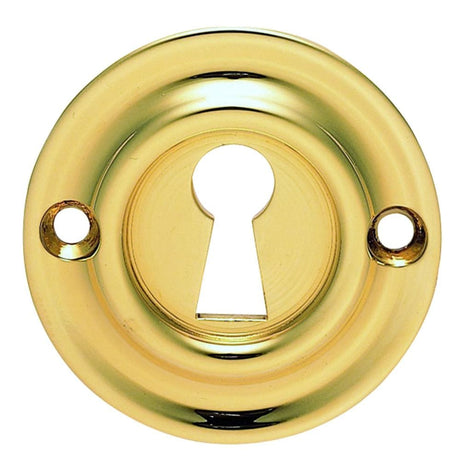 Carlisle Brass Door Furniture Polished Brass / Mortice Key Profile Escutcheons Carlisle Brass - Small Escutcheon - Polished Brass
