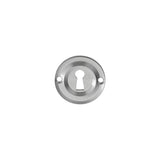 Carlisle Brass Door Furniture Satin Chrome / Mortice Key Profile Escutcheons Carlisle Brass - Small Escutcheon - Satin Chrome