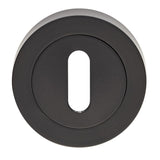 Carlisle Brass Door Furniture Matt Black / Mortice Key Profile Escutcheons Carlisle Brass - Standard profile Escutcheon - Matt Black