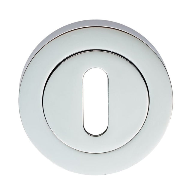 Carlisle Brass Door Furniture Polished Chrome / Mortice Key Profile Escutcheons Carlisle Brass - Standard Profile Escutcheon - Polished Chrome