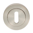 Carlisle Brass Door Furniture Satin Nickel / Mortice Key Profile Escutcheons Carlisle Brass - Standard Profile Escutcheon - Satin Nickel