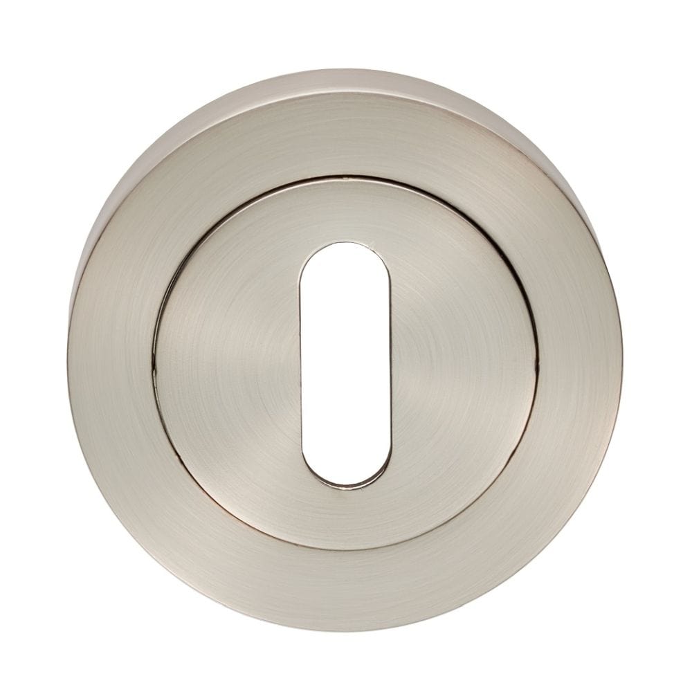 Carlisle Brass Door Furniture Satin Nickel / Mortice Key Profile Escutcheons Carlisle Brass - Standard Profile Escutcheon - Satin Nickel