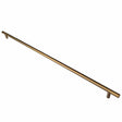 Carlisle Brass Cabinet Hardware Antique Brass / Cabinet Pull Handles Carlisle Brass - Steel T-Bar Handle 608mm - Antique Brass