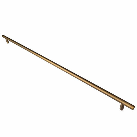 Carlisle Brass Cabinet Hardware Antique Brass / Cabinet Pull Handles Carlisle Brass - Steel T-Bar Handle 608mm - Antique Brass