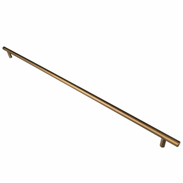 Carlisle Brass Cabinet Hardware Antique Brass / Cabinet Pull Handles Carlisle Brass - Steel T-Bar Handle 608mm - Antique Brass