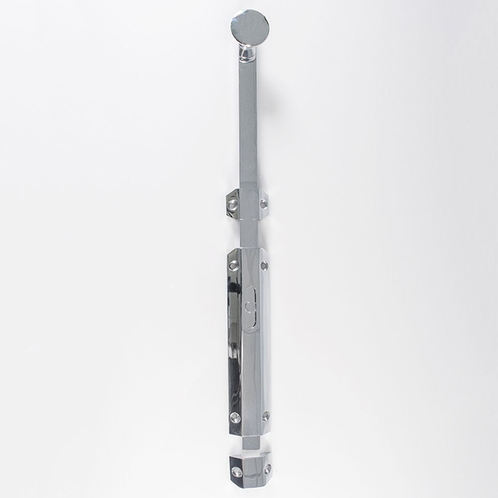 Carlisle Brass Accessories Polished Chrome / Straight Surface Bolts / 350mm Carlisle Brass - Surface Bolt - extended 355mm - Polished Chrome