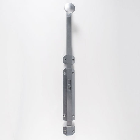 Carlisle Brass Accessories Satin Chrome / Straight Surface Bolts / 350mm Carlisle Brass - Surface Bolt - extended 355mm - Satin Chrome