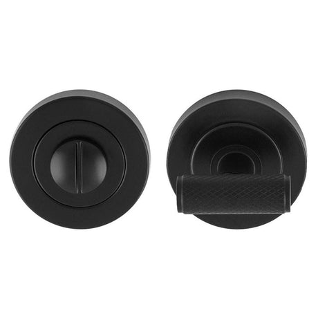 Carlisle Brass Door Furniture Matt Black / No Carlisle Brass - Syntax Turn & Release - Matt Black