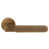 Carlisle Brass Door Furniture Antique Brass / Round Rose Carlisle Brass - Terazzo Lever On Round Rose - Antique Brass