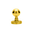 Carlisle Brass Door Furniture Polished Brass / Mortice Knobs Carlisle Brass - Victorian Ball Mortice Knob - Polished Brass