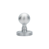 Carlisle Brass Door Furniture Satin Chrome / Mortice Knobs Carlisle Brass - Victorian Ball Mortice Knob - Satin Chrome