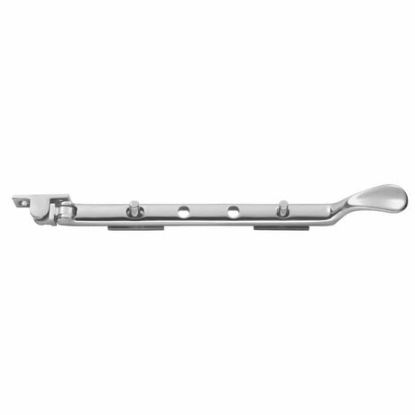 Carlisle Brass Window Furniture Polished Chrome / 12"/300mm Carlisle Brass - Victorian Casement Stay 305mm - Polished Chrome