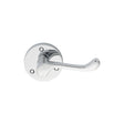 Carlisle Brass Door Furniture Polished Chrome / Round Rose Carlisle Brass - Victorian Scroll Lever on Round Rose - Polished Chrome