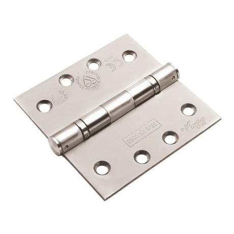 This is an image of a Eurospec - Enduro Grade 13 Ball Bearing Hinge, Grade 316 - Bright Stainless Stee that is availble to order from Trade Door Handles in Kendal.