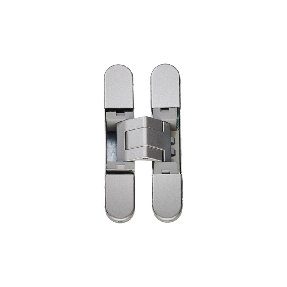 This is an image of a Eurospec - Ceam 3d Concealed Hinge 929 - Silver that is availble to order from Trade Door Handles in Kendal.