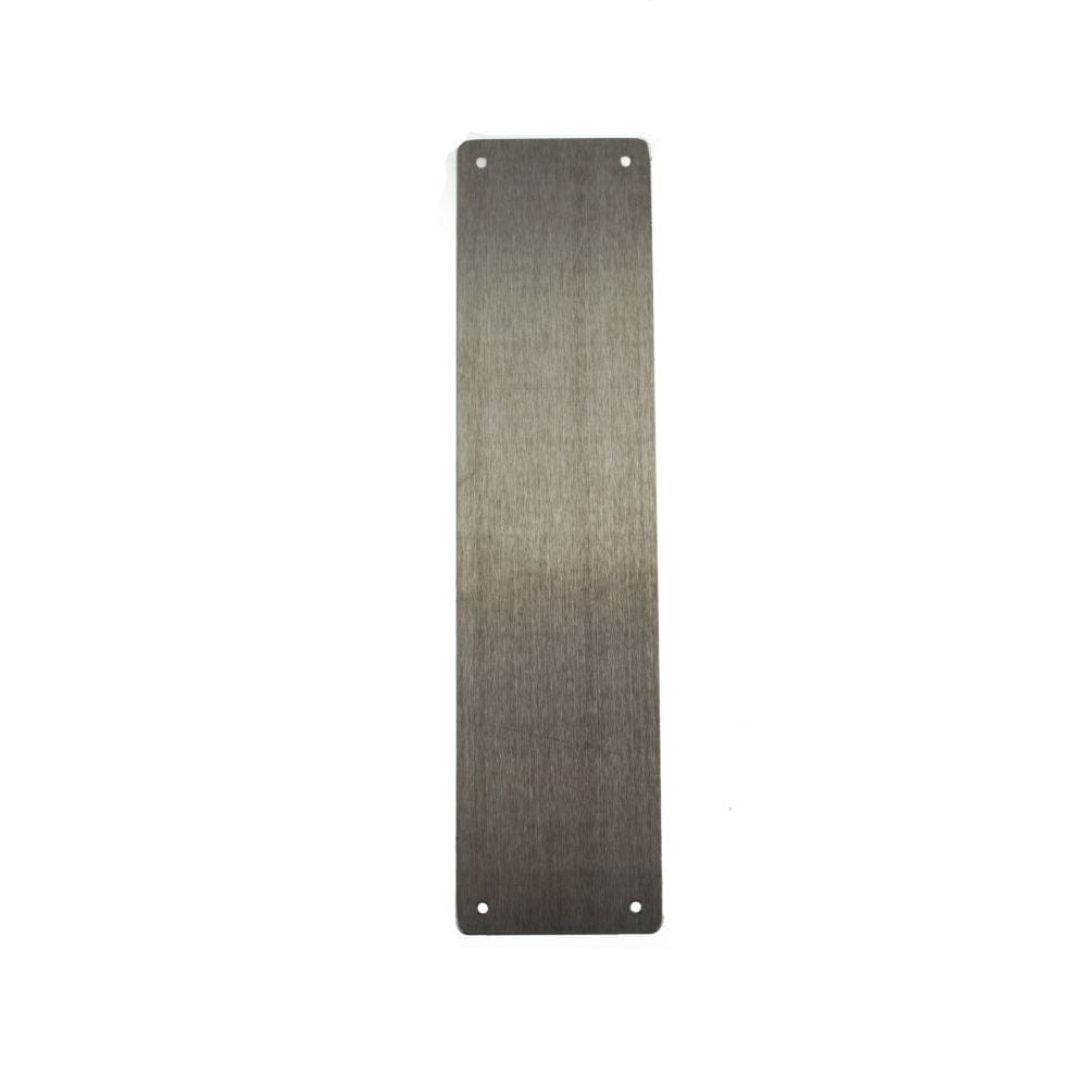 CleanTouch Door Furniture Satin Stainless Steel / Finger Plates / 300 x 75mm CleanTouch Finger Plate Pre drilled with screws 300mm x 75mm - SSS