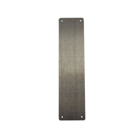 CleanTouch Door Furniture Satin Stainless Steel / Finger Plates / 300 x 75mm CleanTouch Finger Plate Pre drilled with screws 300mm x 75mm - SSS