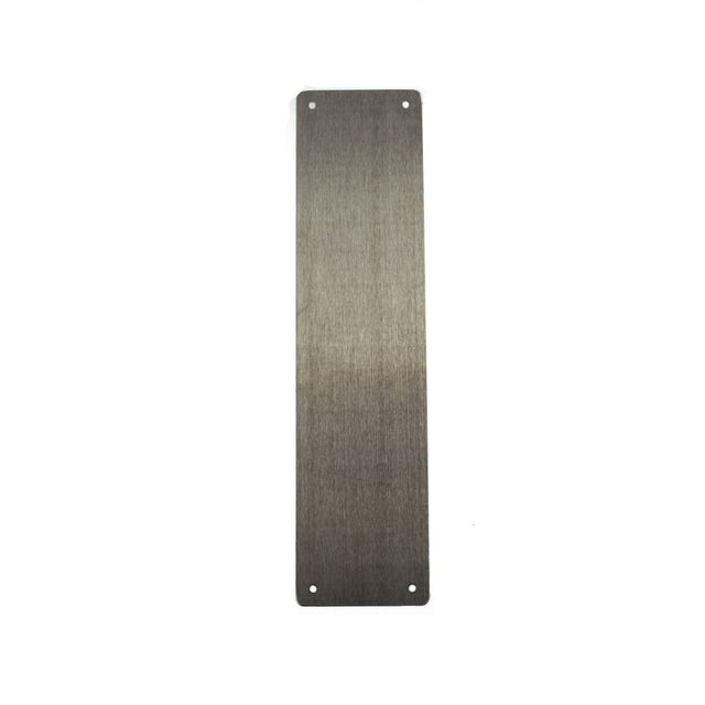 CleanTouch Door Furniture Satin Stainless Steel / Finger Plates / 300 x 75mm CleanTouch Finger Plate Pre drilled with screws 300mm x 75mm - SSS