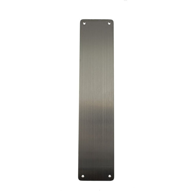 CleanTouch Door Furniture Satin Stainless Steel / Finger Plates / 350 x 75mm CleanTouch Finger Plate Pre drilled with screws 350mm x 75mm - SSS