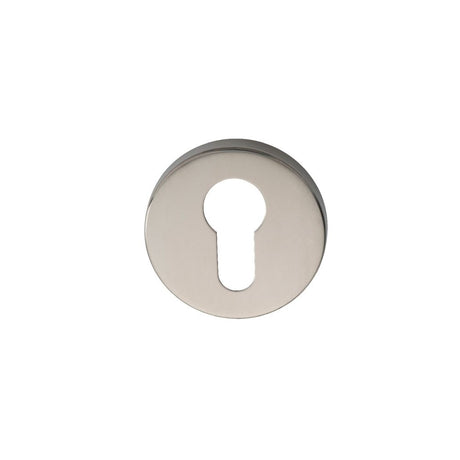 This is an image of a Eurospec - Euro Escutcheon - Bright Stainless Steel that is availble to order from Trade Door Handles in Kendal.