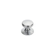 This is an image of a Delamain - Ringed Knob 28mm - Polished Chrome that is availble to order from Trade Door Handles in Kendal.