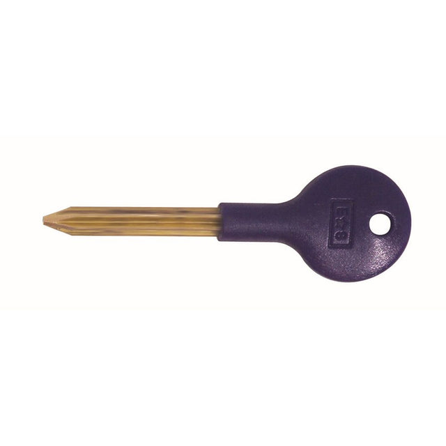 This is an image of a Carlisle Brass - Security Door Bolt Key - Blue Nylon that is availble to order from Trade Door Handles in Kendal.