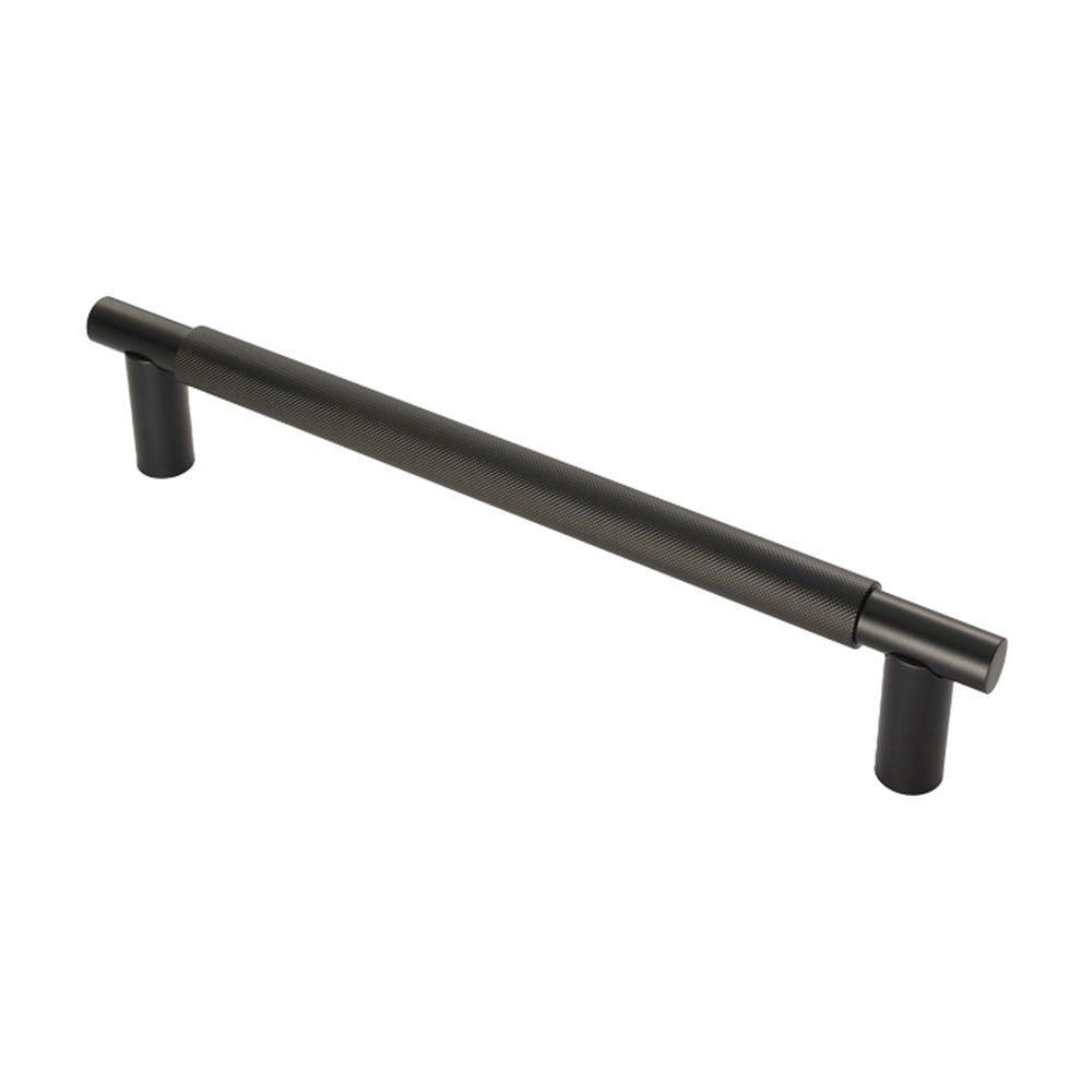 This is an image of a Carlisle Brass - Varese Pull Handle - Matt Black that is availble to order from Trade Door Handles in Kendal.