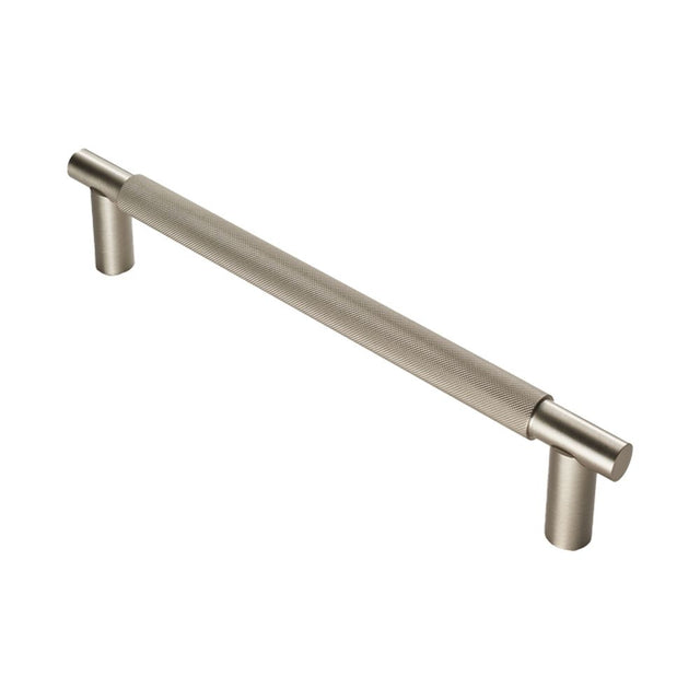 This is an image of a Carlisle Brass - Varese Pull Handle - Satin Nickel that is availble to order from Trade Door Handles in Kendal.