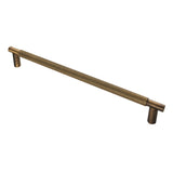 This is an image of a Carlisle Brass - Varese Pull Handle - Antique Brass that is availble to order from Trade Door Handles in Kendal.