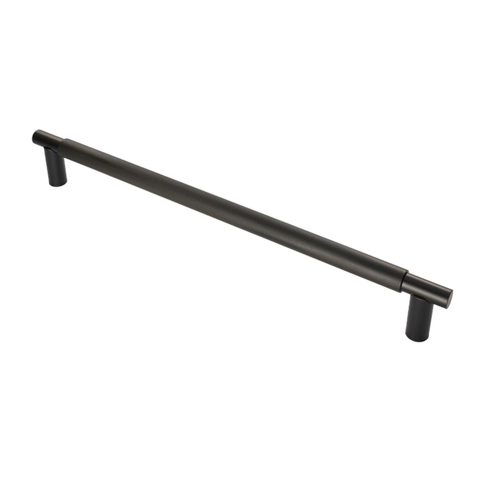 This is an image of a Carlisle Brass - Varese Pull Handle - Matt Black that is availble to order from Trade Door Handles in Kendal.