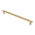 This is an image of a Carlisle Brass - Varese Pull Handle - Satin Brass that is availble to order from Trade Door Handles in Kendal.