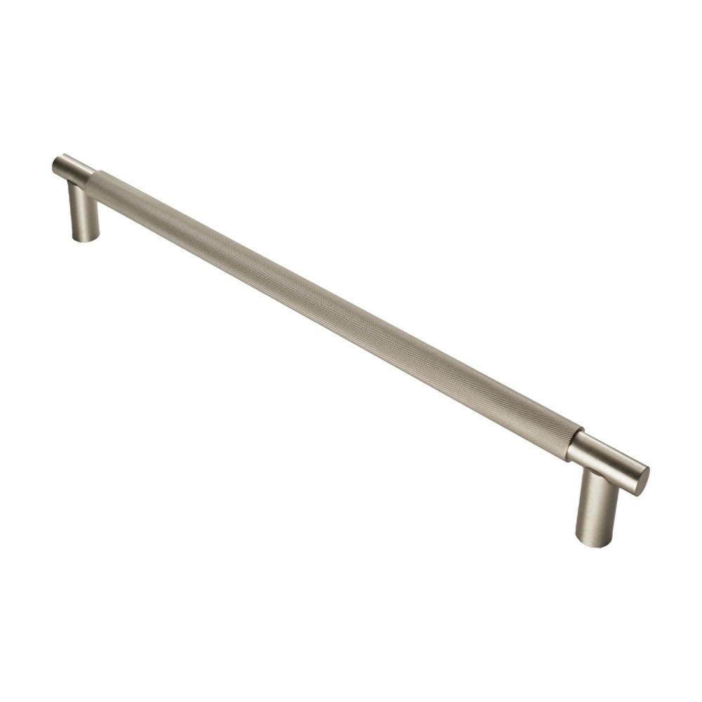 This is an image of a Carlisle Brass - Varese Pull Handle - Satin Nickel that is availble to order from Trade Door Handles in Kendal.