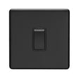EuroLite Electrical Matt Black / 20Amp Switch / (With Black Trim) Eurolite Concealed 3mm 20Amp Switch - Matt Black (With Black Trim)