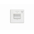 EuroLite Electrical Matt White / Fan Switch / (With White Trim) Eurolite Concealed 3mm Fan Switch - White (With White Trim)