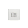 EuroLite Electrical Matt White / Switched Fuse Spur / (With White Trim) Eurolite Concealed 3mm Switched Fuse Spur - White (With White Trim)