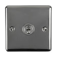 EuroLite Electrical Black Nickel / 1 Gang Toggle Switch / (With Black Trim) Eurolite Enhance Decorative 1 Gang Toggle Switch - Black Nickel