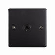 EuroLite Electrical Matt Black / 1 Gang Toggle Switch / (With Black Trim) Eurolite Enhance Decorative 1 Gang Toggle Switch - Matt Black (With Black Trim)