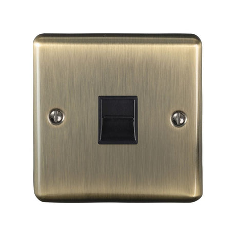 EuroLite Electrical Antique Brass / Telephone Master / (With Black Trim) Eurolite Enhance Decorative Telephone Master - Antique Brass (With Black Trim)