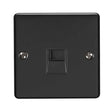 EuroLite Electrical Matt Black / Telephone Master / (With Black Trim) Eurolite Enhance Decorative Telephone Master - Matt Black (With Black Trim)