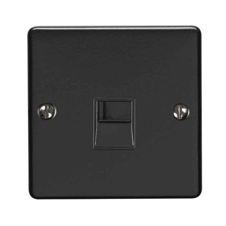EuroLite Electrical Matt Black / Telephone Master / (With Black Trim) Eurolite Enhance Decorative Telephone Master - Matt Black (With Black Trim)