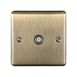 EuroLite Electrical Antique Brass / TV / (With Black Trim) Eurolite Enhance Decorative TV - Antique Brass (With Black Trim)