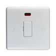 EuroLite Electrical White / Fuse Spur / (With White Trim) Eurolite Enhance White Plastic Fuse Spur - White