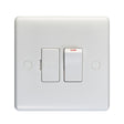 EuroLite Electrical White / Fuse Spur / (With White Trim) Eurolite Enhance White Plastic Fuse Spur - White