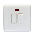EuroLite Electrical White / Fuse Spur / (With White Trim) Eurolite Enhance White Plastic Fuse Spur - White (With White Trim)