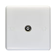 EuroLite Electrical White / TV / (With White Trim) Eurolite Enhance White Plastic TV - White