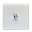 EuroLite Electrical White / TV / (With White Trim) Eurolite Enhance White Plastic TV - White