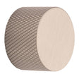EuroLite Electrical White / Knurled Dimmer Knob Only - Satin Nickel Eurolite Knurled Dimmer Knob - Matt White