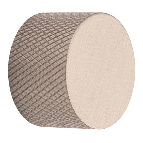 EuroLite Electrical White / Knurled Dimmer Knob Only - Satin Nickel Eurolite Knurled Dimmer Knob - Matt White