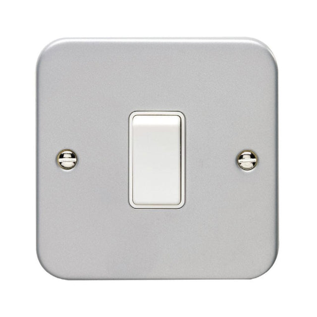 EuroLite Electrical Grey / 1 Gang Switch Eurolite Metal Clad 1 Gang Switch - Metal Clad